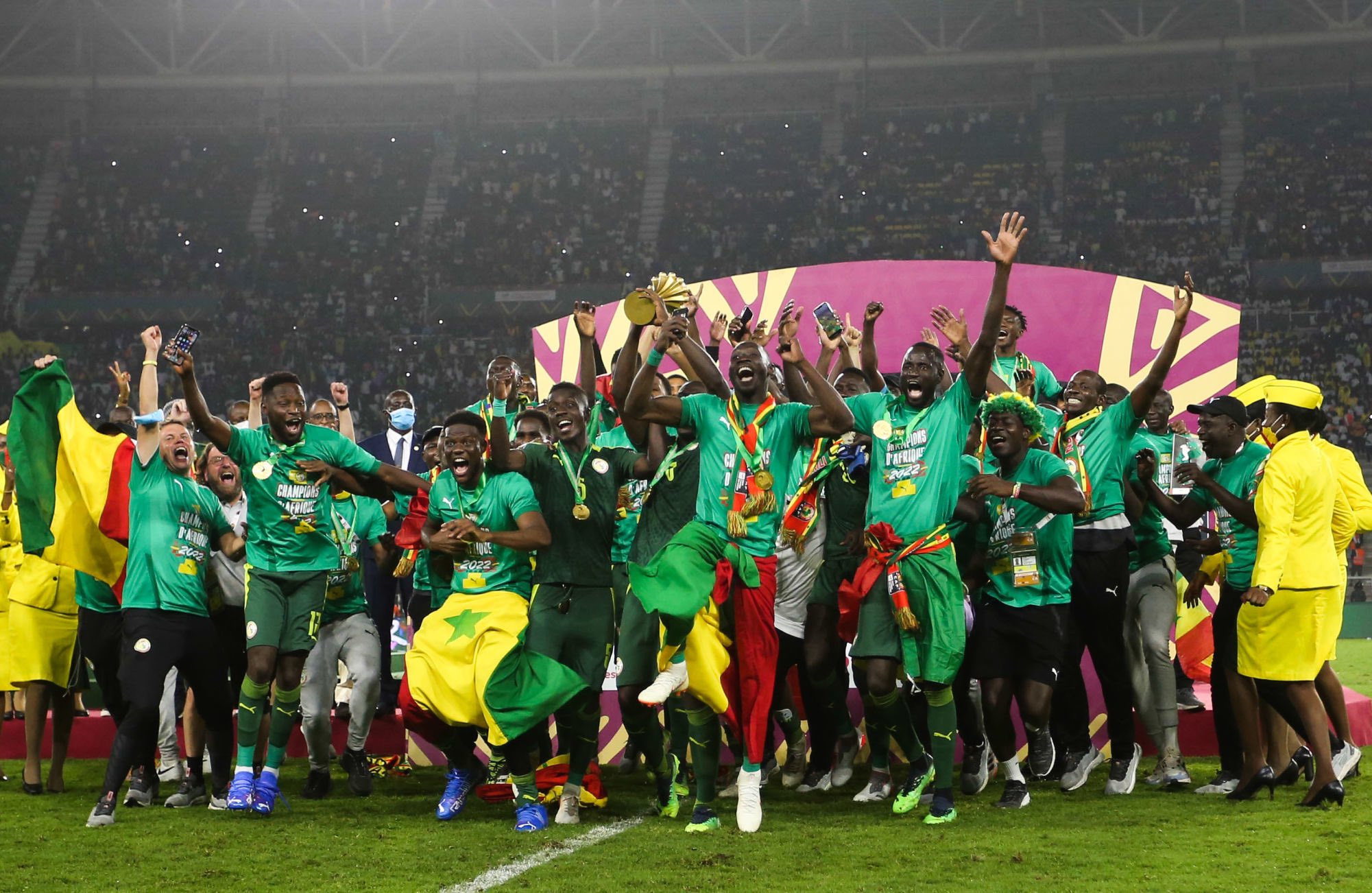 CAN 2022 : fin de malédiction pour le Sénégal qui est couronné pour la première fois dans la compétition.