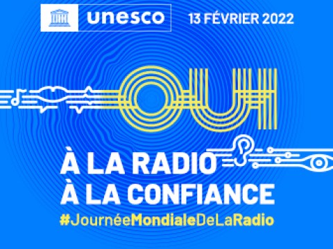 Journée mondiale de la radio : l’Ecole des Médias dit « oui à  la confiance, oui à  la radio ».