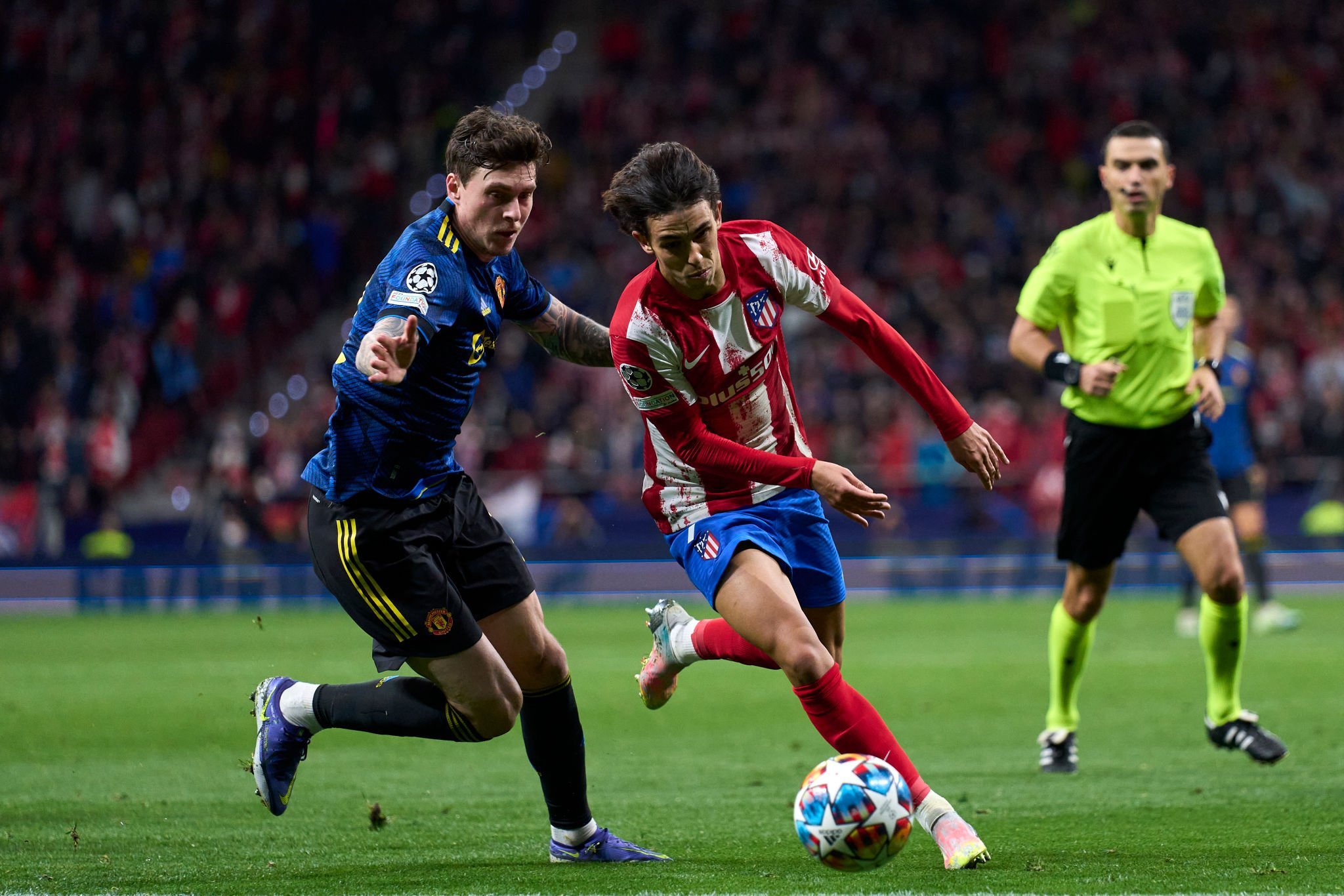 C1-Atlético Madrid et Manchester United partagent un score de parité: Résume du match.