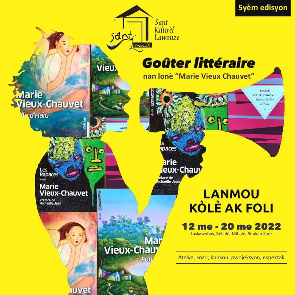 Sant Kiltirèl Lawouze lance la cinquième édition du festival Goûter Littéraires.