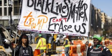 Une fresque murale “Black Lives Matter” retirée de Washington 